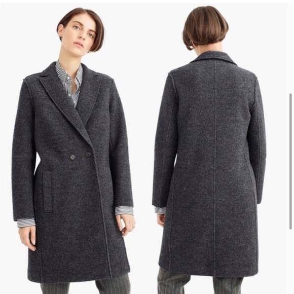 J. Crew Jackets & Coats J Crew Daphne Topcoat Italian Boiled Wool